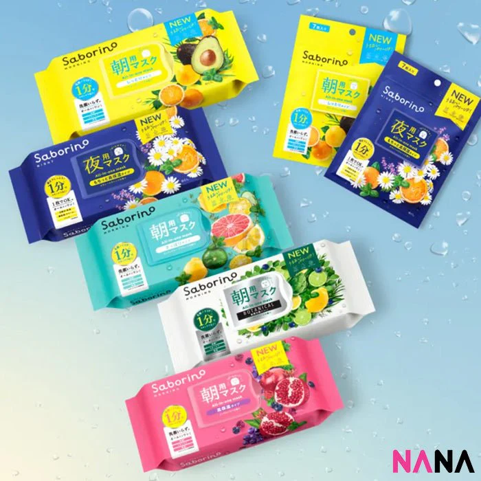 Saborino Minty Fresh Morning Mask 3 in 1 Goodness - Mint & Grapefruit 30 Sheets - Image 3