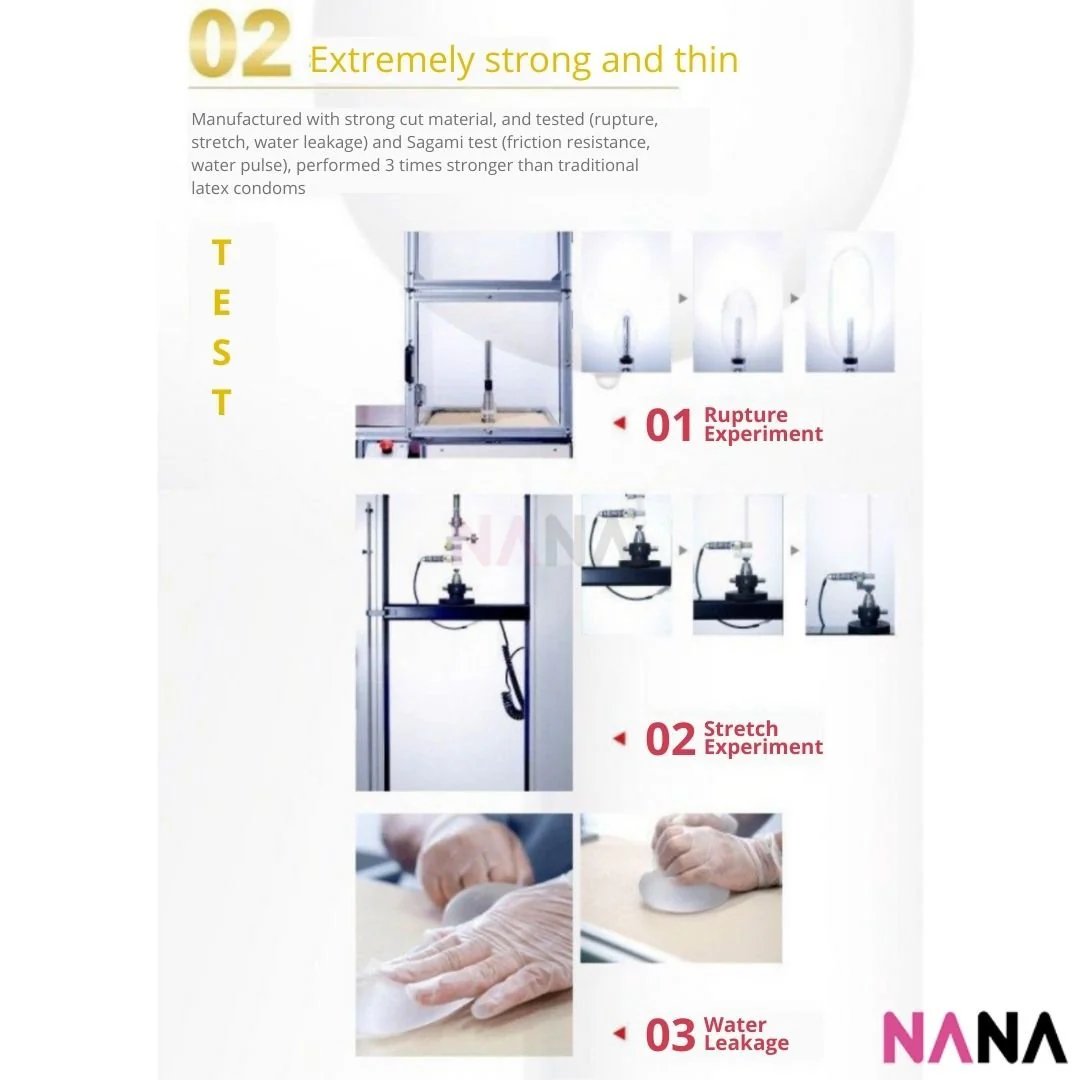 Sagami Original 0.01 Ultra Thin Condom 5pcs - Image 5