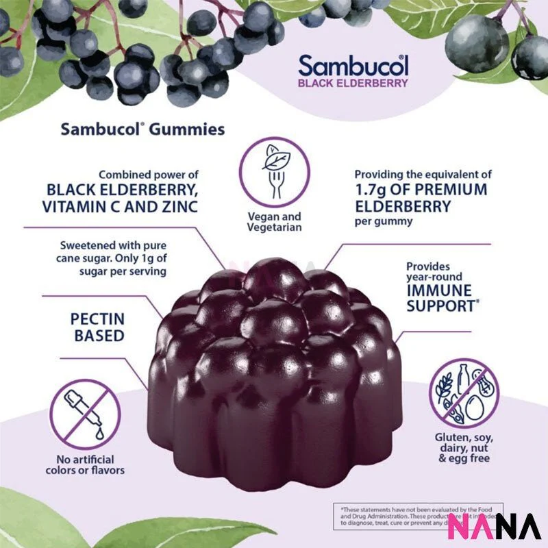 Sambucol Immune Defence Kids Gummies 50 Pastilles - Image 3