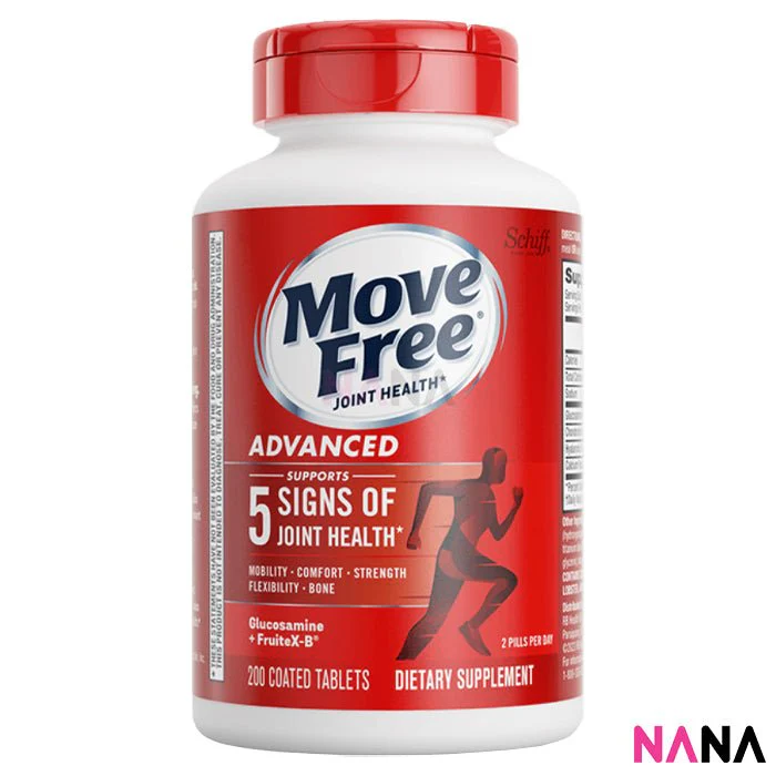 Schiff Move Free Advanced Joint Health Supplement with Glucosamine and Chondroitin 200 Tablets - Image 3