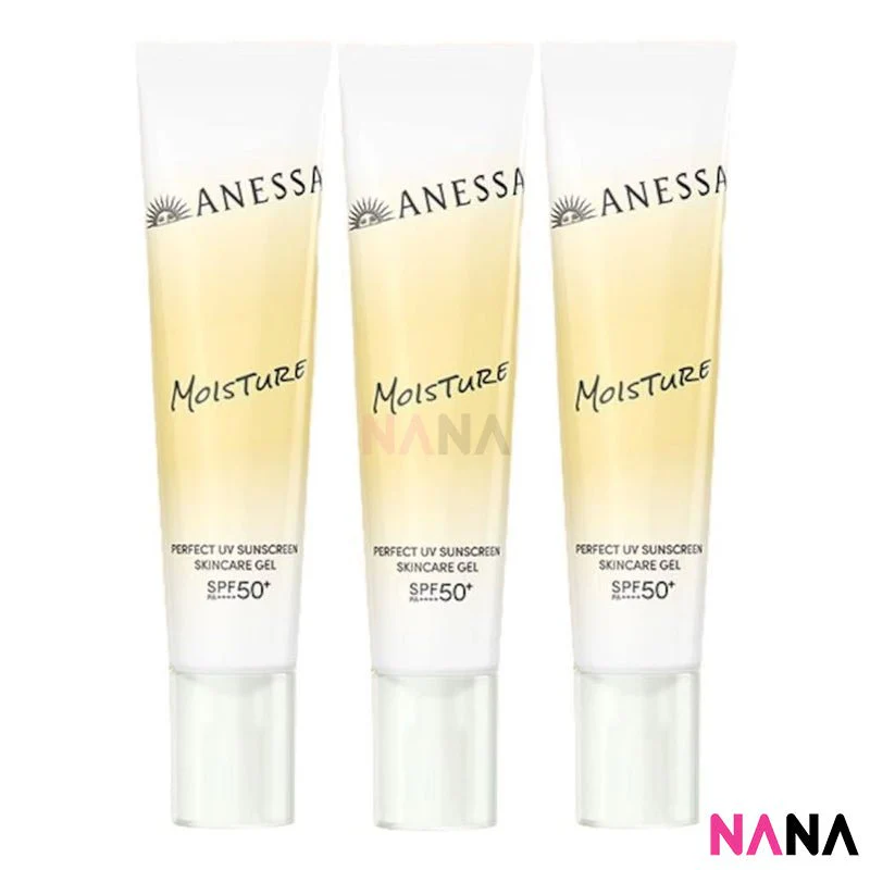 Anessa Moisture Perfect UV Sunscreen Skincare Gel SPF50+ PA++++ Sample Pack (15g x 3/6) - Image 4