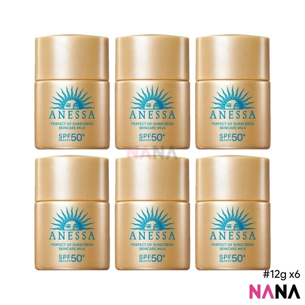 SHISEIDO ANESSA Perfect UV Sunscreen Skincare Milk SPF50+ PA++++ Sample Pack (12ml x 3/6) - Image 5