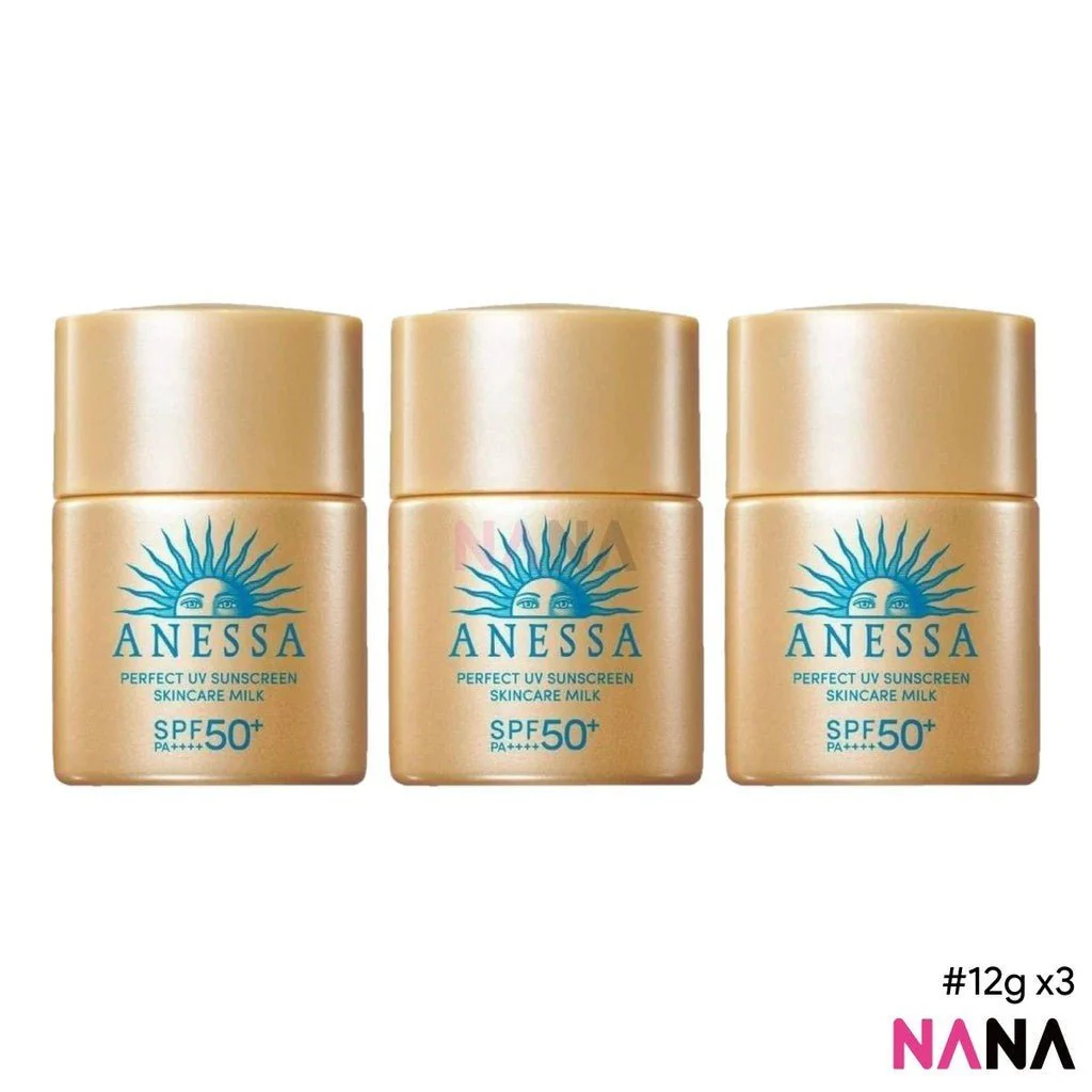 SHISEIDO ANESSA Perfect UV Sunscreen Skincare Milk SPF50+ PA++++ Sample Pack (12ml x 3/6) - Image 6