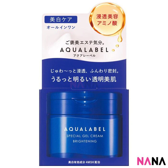 Shiseido Aqua Label Special Gel Cream - Brightening - Image 2