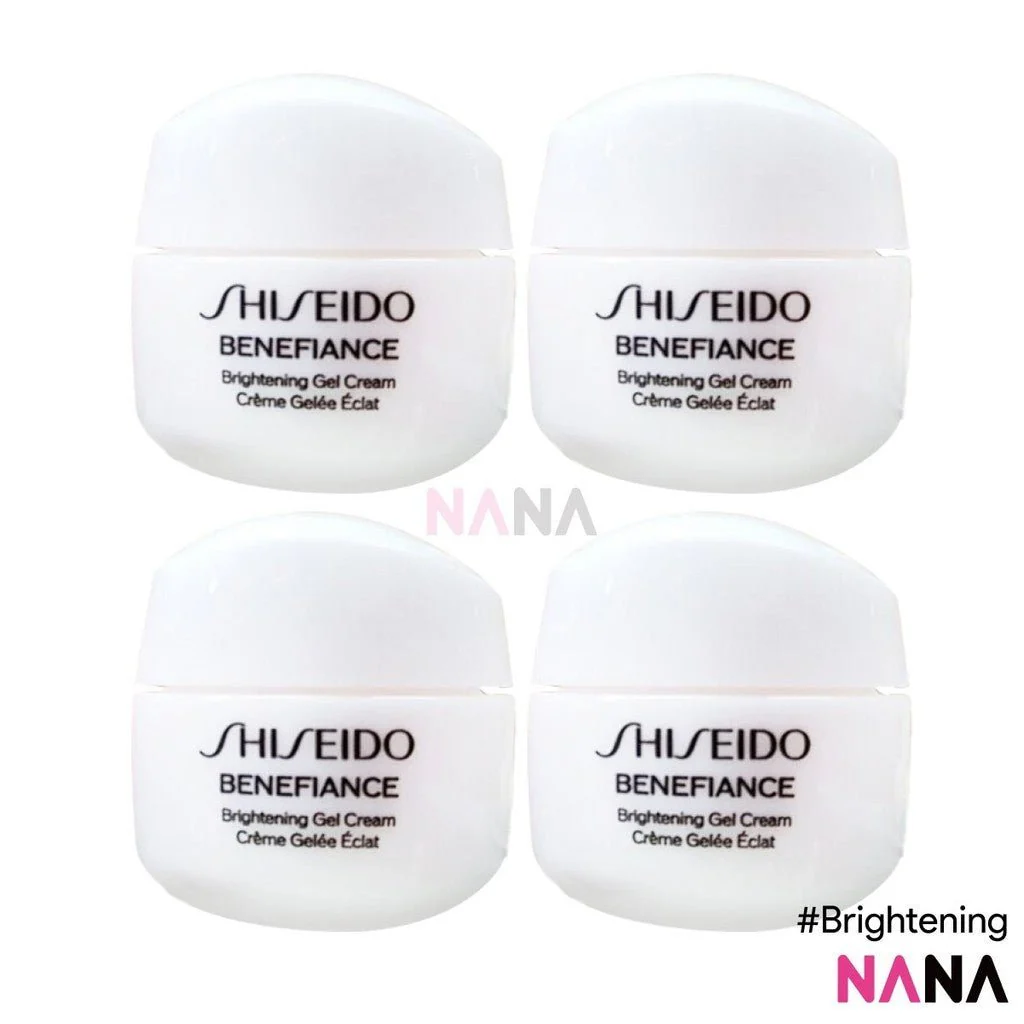 Shiseido BENEFIANCE Brightening Gel Cream Sample Pack (15ml x 2/4) - Image 4