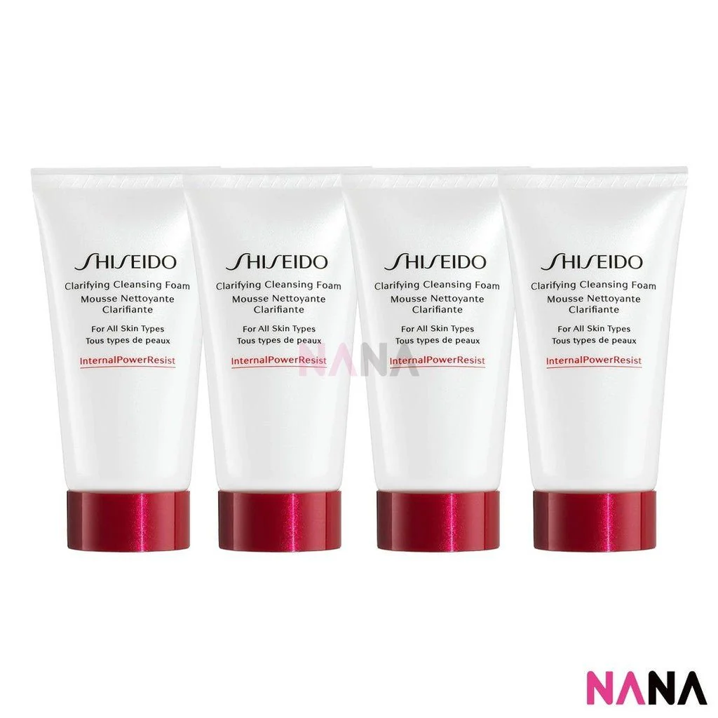 SHISEIDO Clarifying Cleansing Foam Sample Pack (50ml x 4/2) - Image 5