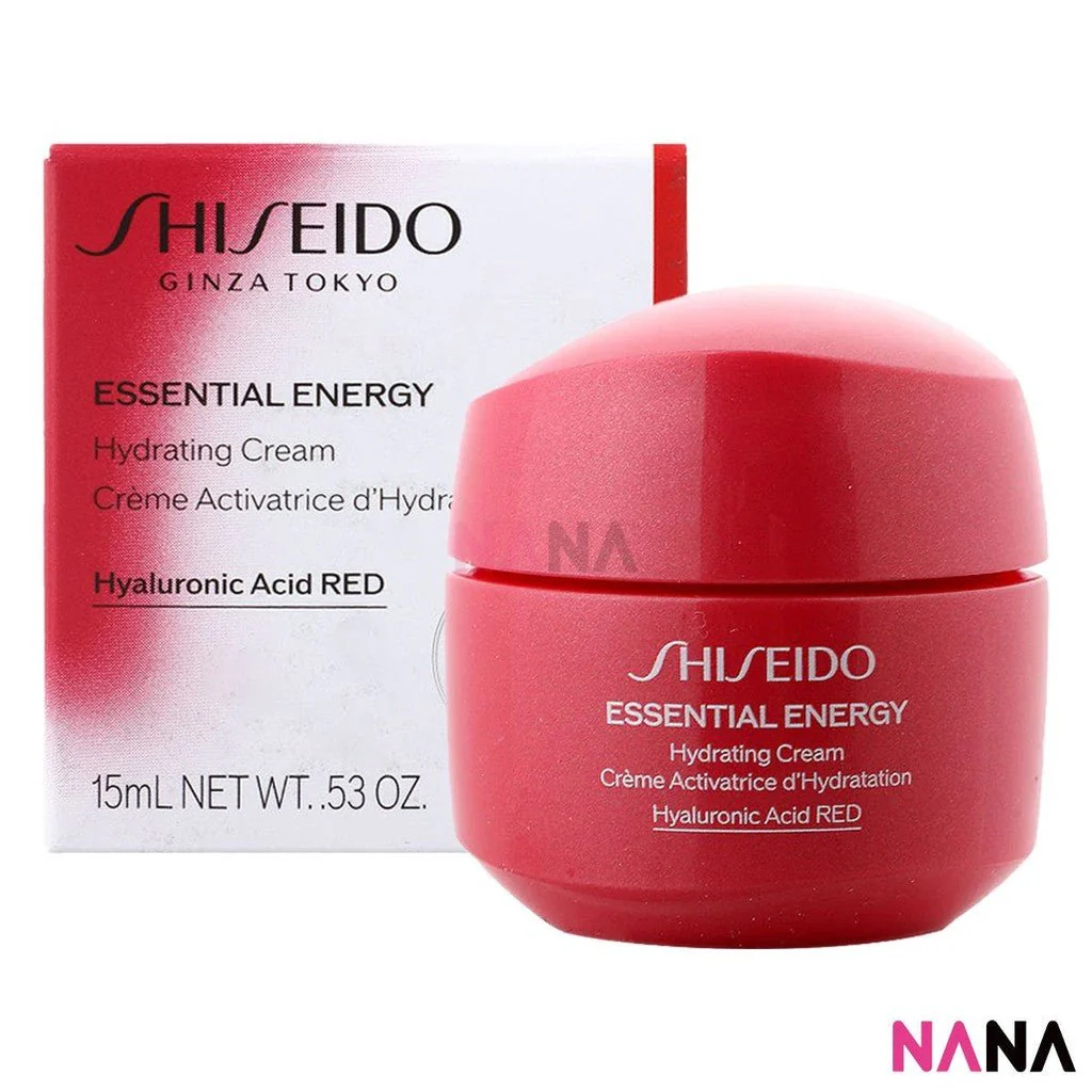 SHISEIDO ESSENTIAL ENERGY Hydrating Cream Sample Pack (15ml x 4/2) - Image 2