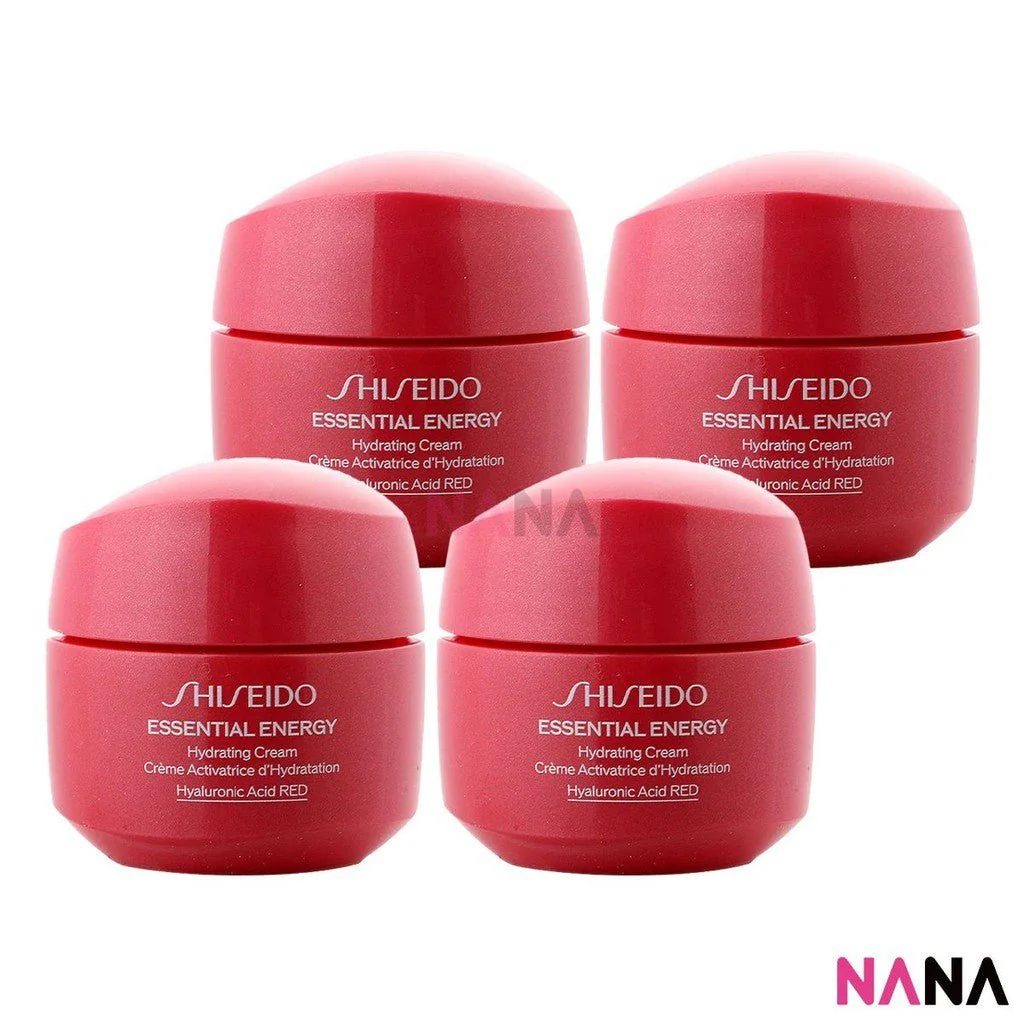 SHISEIDO ESSENTIAL ENERGY Hydrating Cream Sample Pack (15ml x 4/2) - Image 4