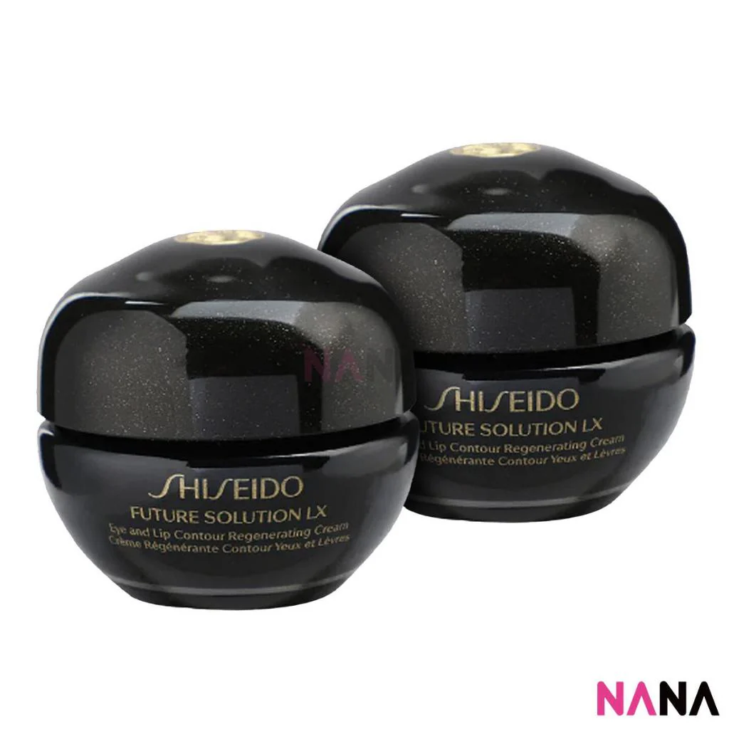 SHISEIDO FUTURE SOLUTION LX Eye And Lip Contour Regenerating Cream Sample Pack (6ml x 3/2/1) - Image 5