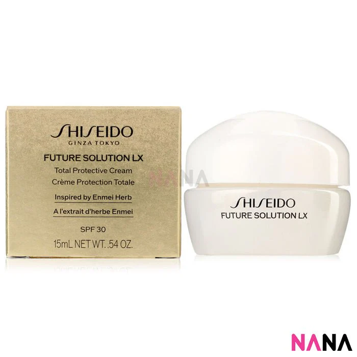 SHISEIDO FUTURE SOLUTION LX Total Protective Cream SPF30 PA++++ Sample Pack (15ml x 4/2) - Image 4