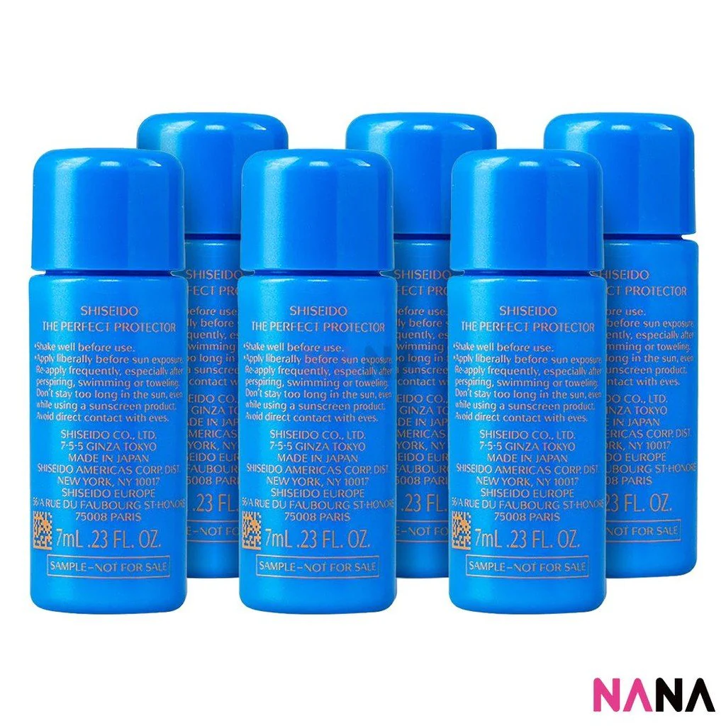 SHISEIDO The Perfect Protector SPF50+ PA++++ Sample Pack (7ml x 6/3) - Image 2