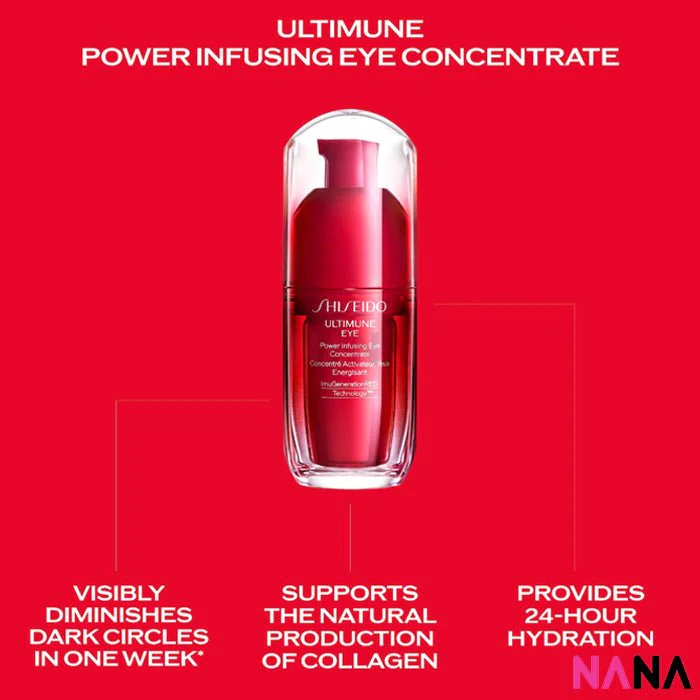 Shiseido Ultimune Eye Power Infusing Eye Concentrate 15ml (France Version) (New Packaging) - Image 5