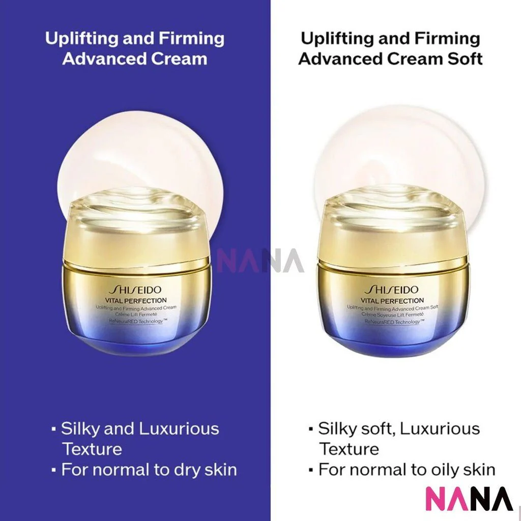 SHISEIDO VITAL PERFECTION Uplifting and Firming Advanced Cream Soft Sample Pack (15ml x 4/2) - Image 2