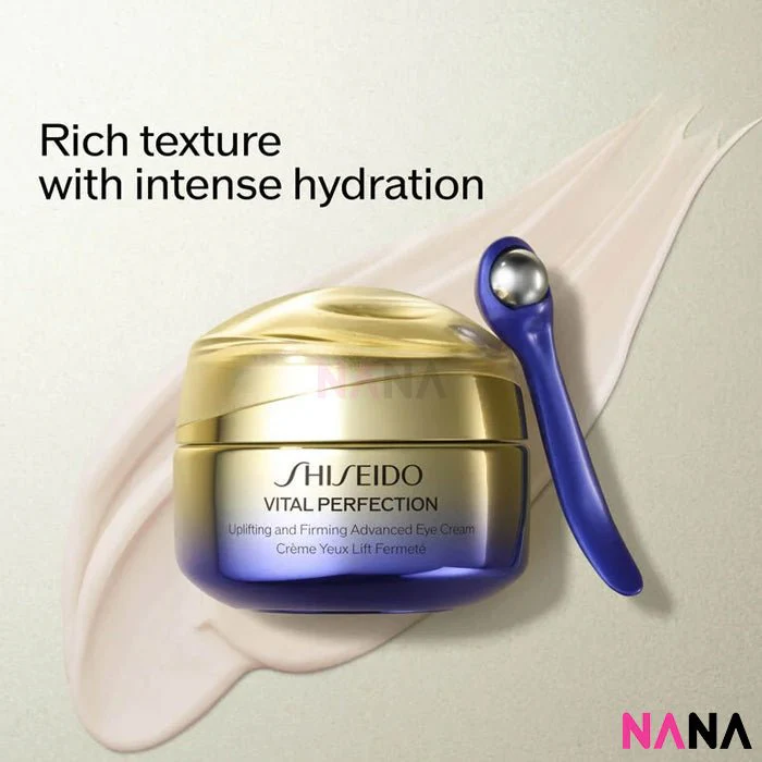 SHISEIDO VITAL PERFECTION Uplifting and Firming Advanced Eye Cream 15ml - Image 3