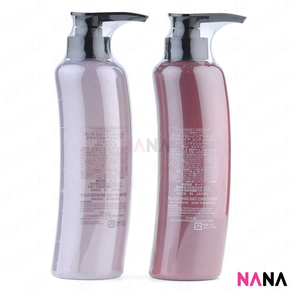 Pola Growing Shot Glamorous care Set(Shampoo + Conditioner) 370ml + 370ml - Image 3
