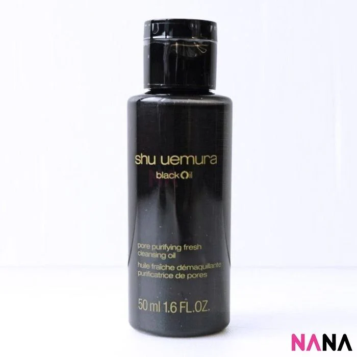 shu uemura blackOil pore purifying fresh cleansing oil 50ml x3 - Image 2