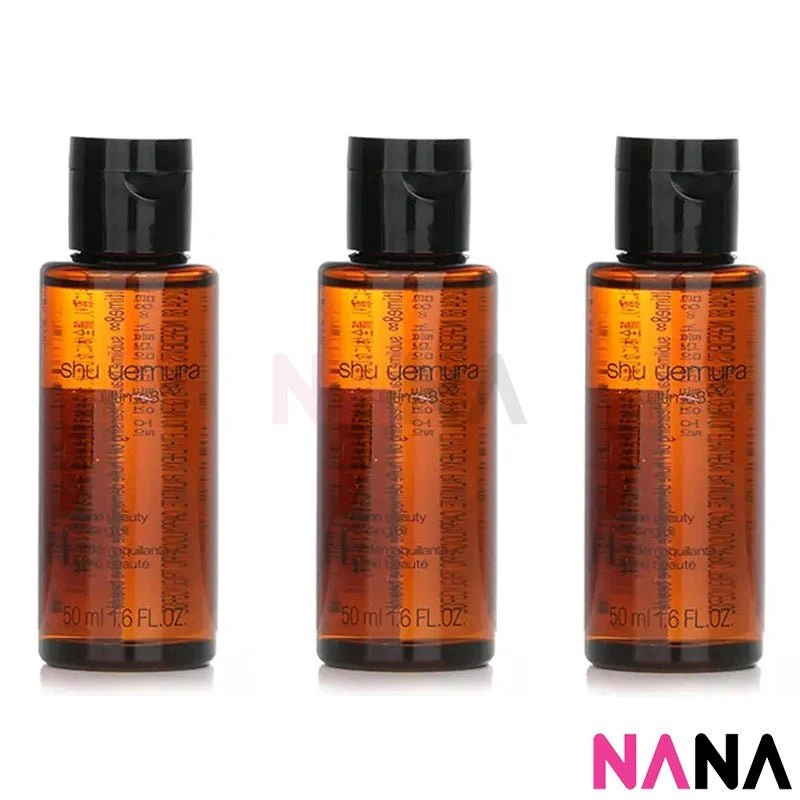 Shu Uemura Ultime 8 Sublime Tsubaki Cleansing Oil Sample Pack (50ml x 3/6) - Image 4