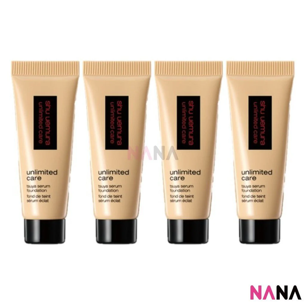 shu uemura unlimited care tsuya serum foundation #584 Sample Pack (10ml x 2/4) - Image 4