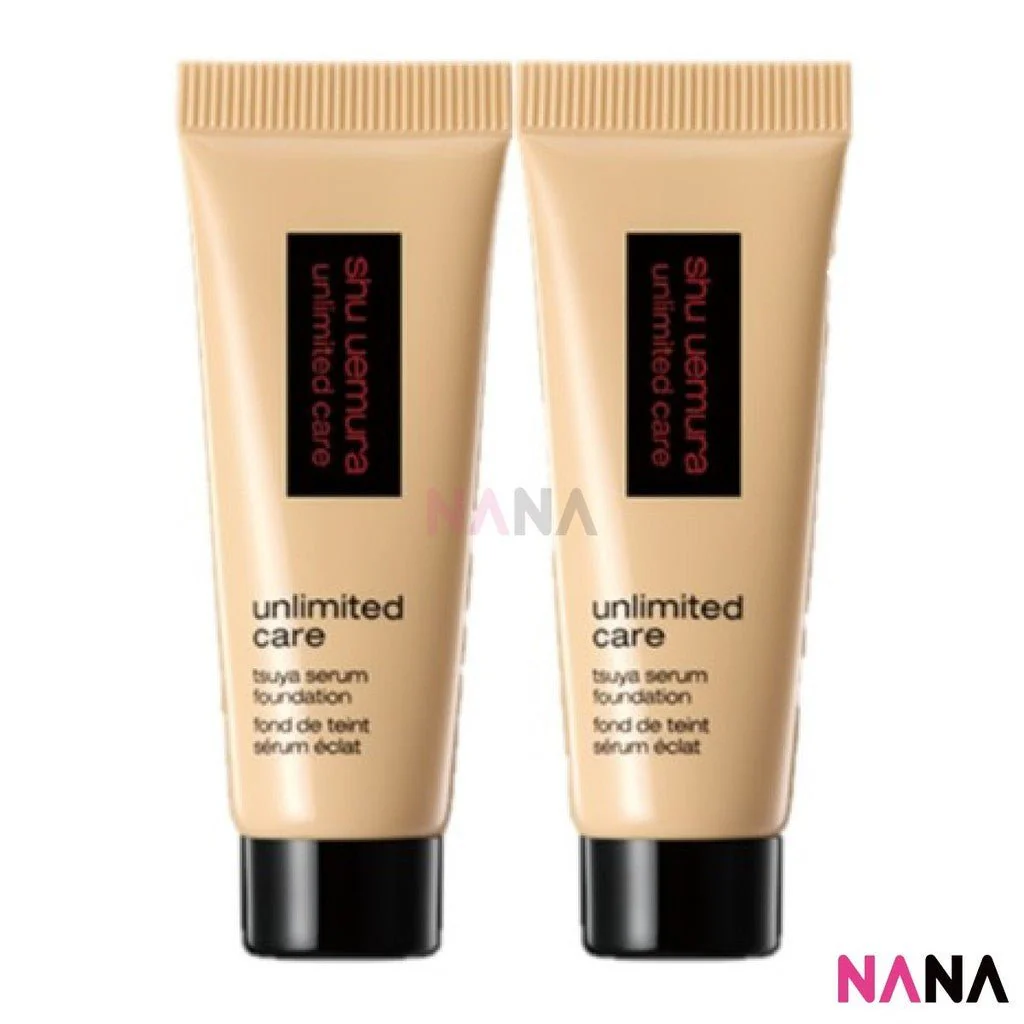 shu uemura unlimited care tsuya serum foundation #584 Sample Pack (10ml x 2/4) - Image 5