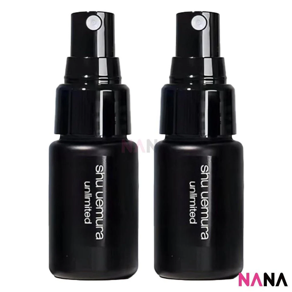 shu uemura Unlimited Lasting Makeup Fix Mist Sample Pack (30ml x 3/2/1) - Image 2