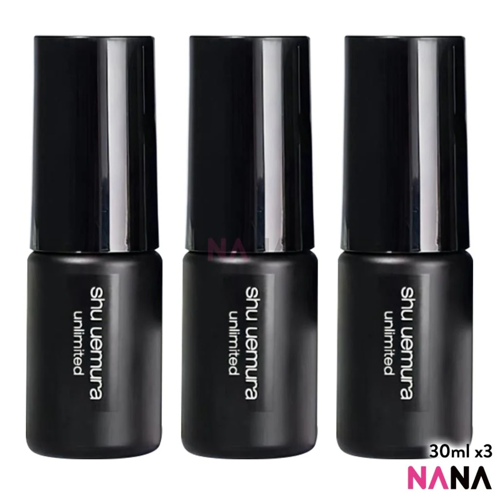 shu uemura Unlimited Lasting Makeup Fix Mist Sample Pack (30ml x 3/2/1) - Image 6