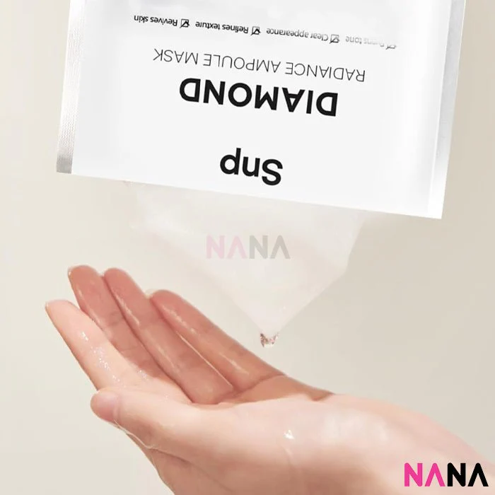 SNP Diamond Brightening Ampoule Mask (10 Pcs) - Image 6