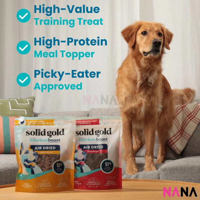 Solid Gold Air Dried Topper Complete & Balanced Meal Topper For Dogs - Chicken 1LB (EXP:01 2026) - Image 3