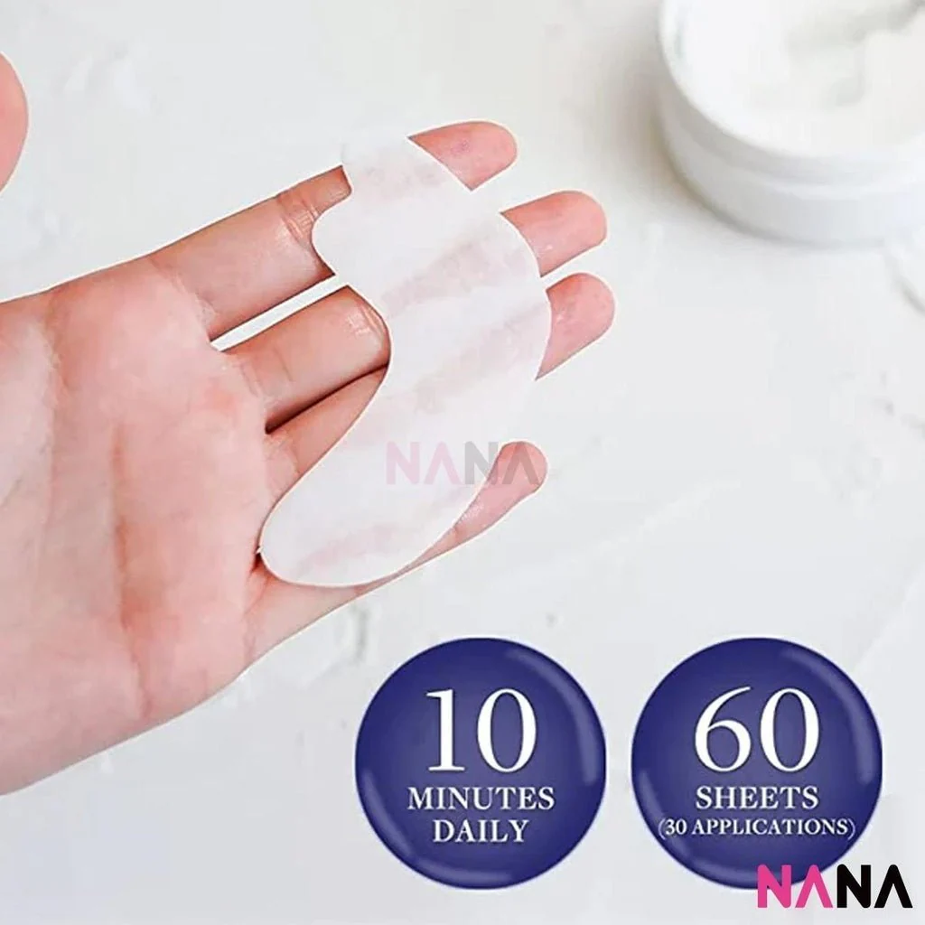 Spa treatment NMN Stretch iSheet Eye Mask - Blue 60 Sheets - Image 4