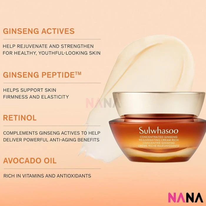Sulwhasoo Concentrated Ginseng Rejuvenating Cream Rich 50ml - Image 2