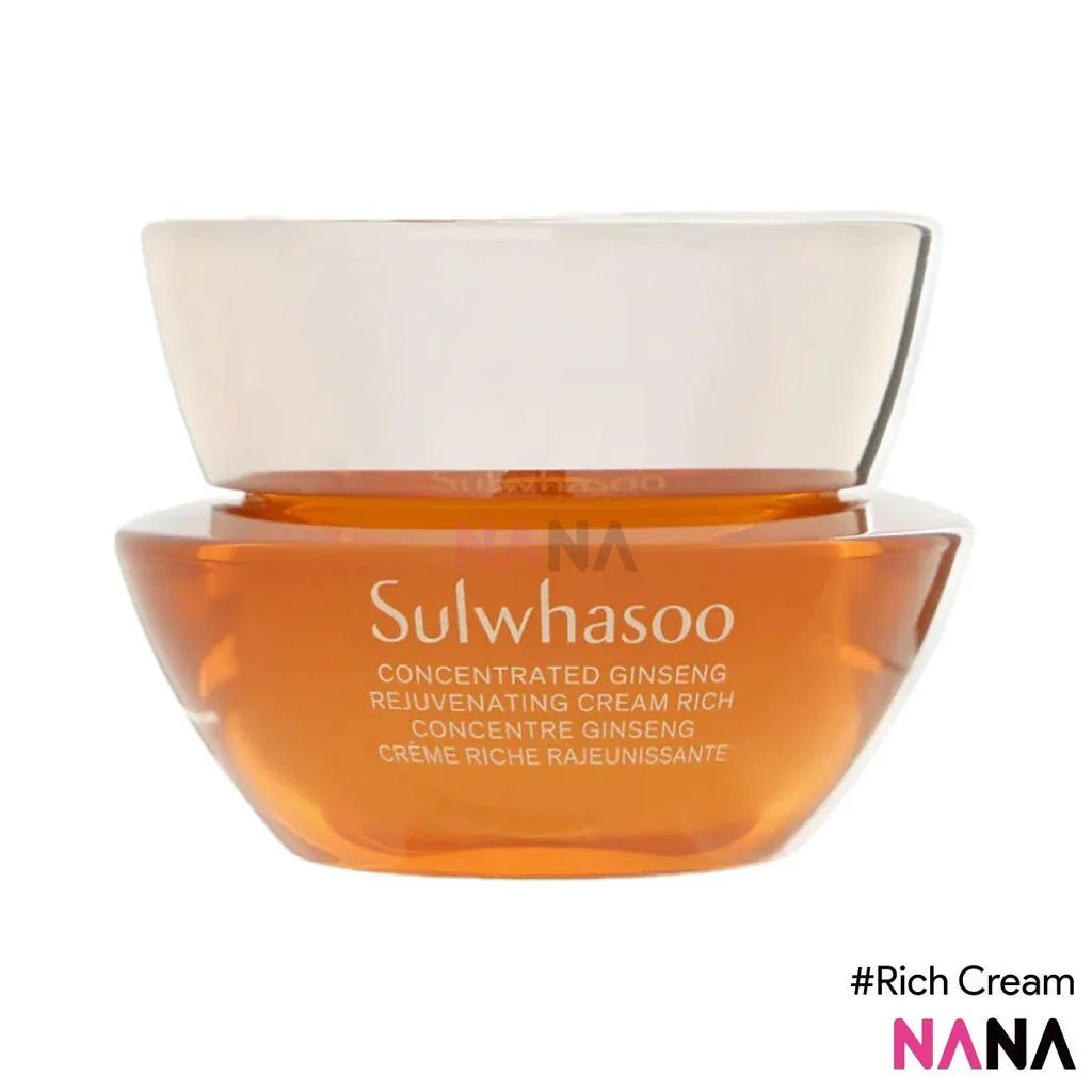 Sulwhasoo Concentrated Ginseng Rejuvenating Cream Rich Sample Pack (10ml x 3/6) - Image 2