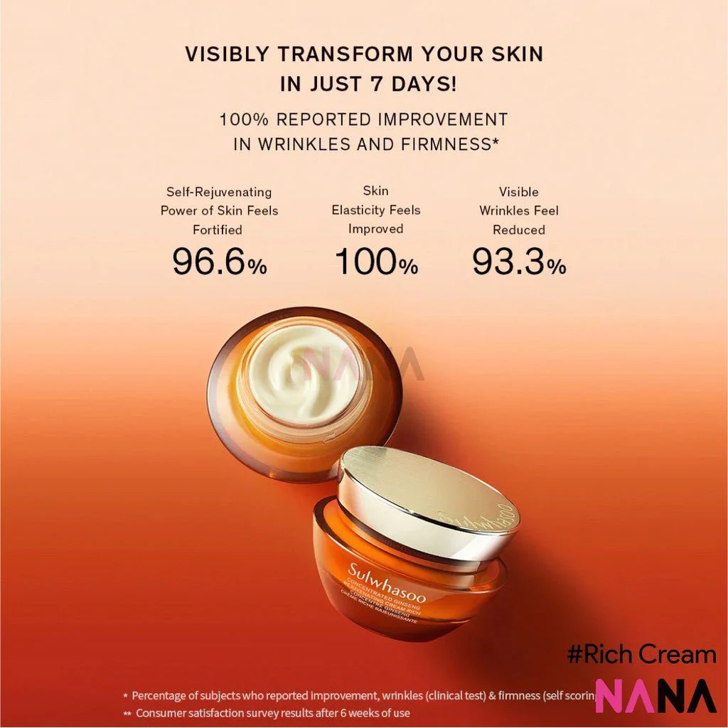 Sulwhasoo Concentrated Ginseng Rejuvenating Cream Rich Sample Pack (10ml x 3/6) - Image 4