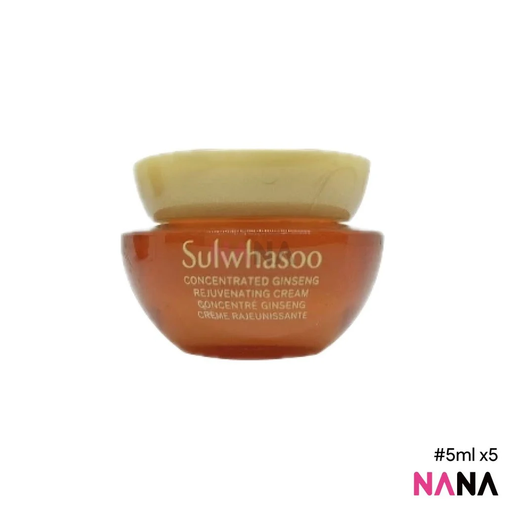 Sulwhasoo Concentrated Ginseng Rejuvenating Cream Sample Pack (5ml x 5/10) - Image 2