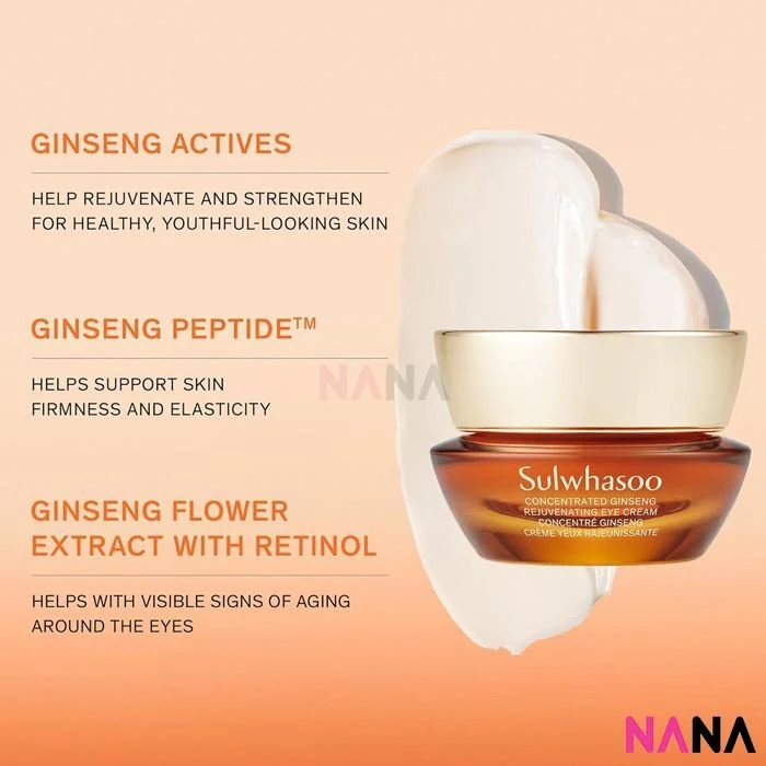 Sulwhasoo Concentrated Ginseng Rejuvenating Eye Cream 15ml - Image 2