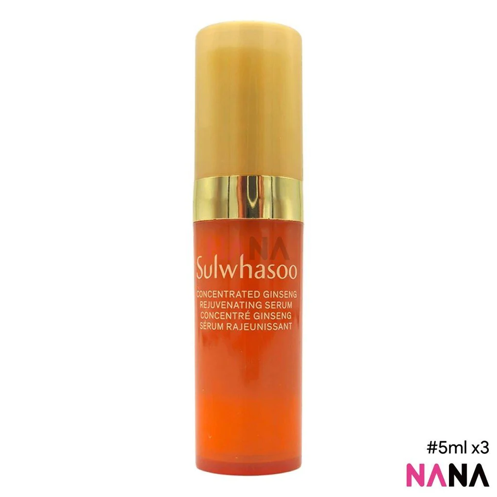 Sulwhasoo Concentrated Ginseng Rejuvenating Serum Sample Pack (5ml x 3/6) - Image 2