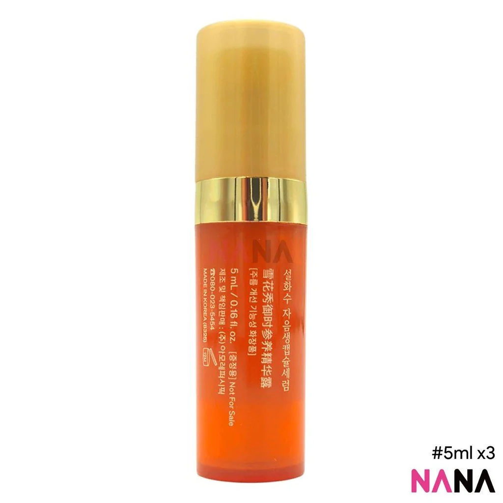 Sulwhasoo Concentrated Ginseng Rejuvenating Serum Sample Pack (5ml x 3/6) - Image 3