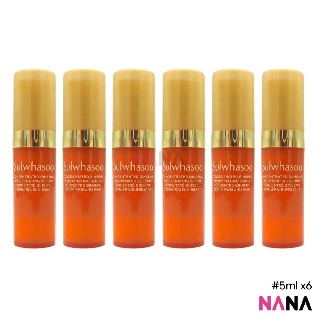Sulwhasoo Concentrated Ginseng Rejuvenating Serum Sample Pack (5ml x 3/6) - Image 4
