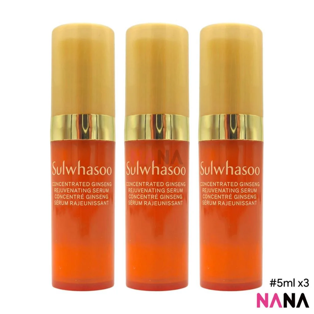 Sulwhasoo Concentrated Ginseng Rejuvenating Serum Sample Pack (5ml x 3/6) - Image 5
