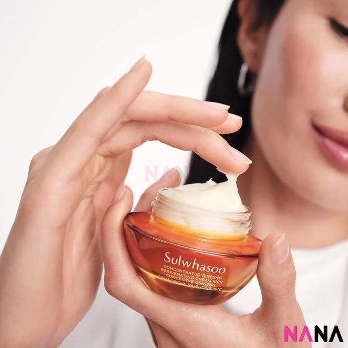 Sulwhasoo Concentrated Ginseng Rejuvenating Cream Rich 5ml x 5 - Image 2