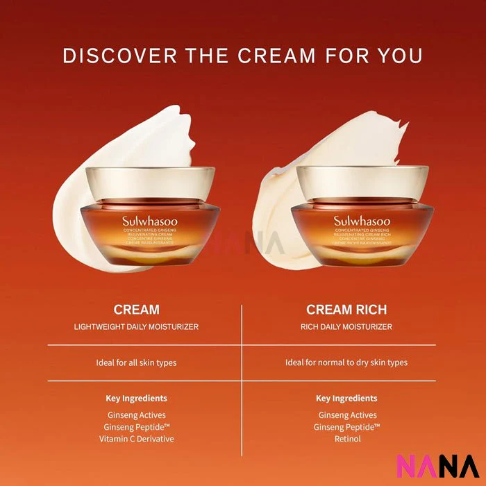 Sulwhasoo Concentrated Ginseng Rejuvenating Cream Rich 5ml x 5 - Image 4