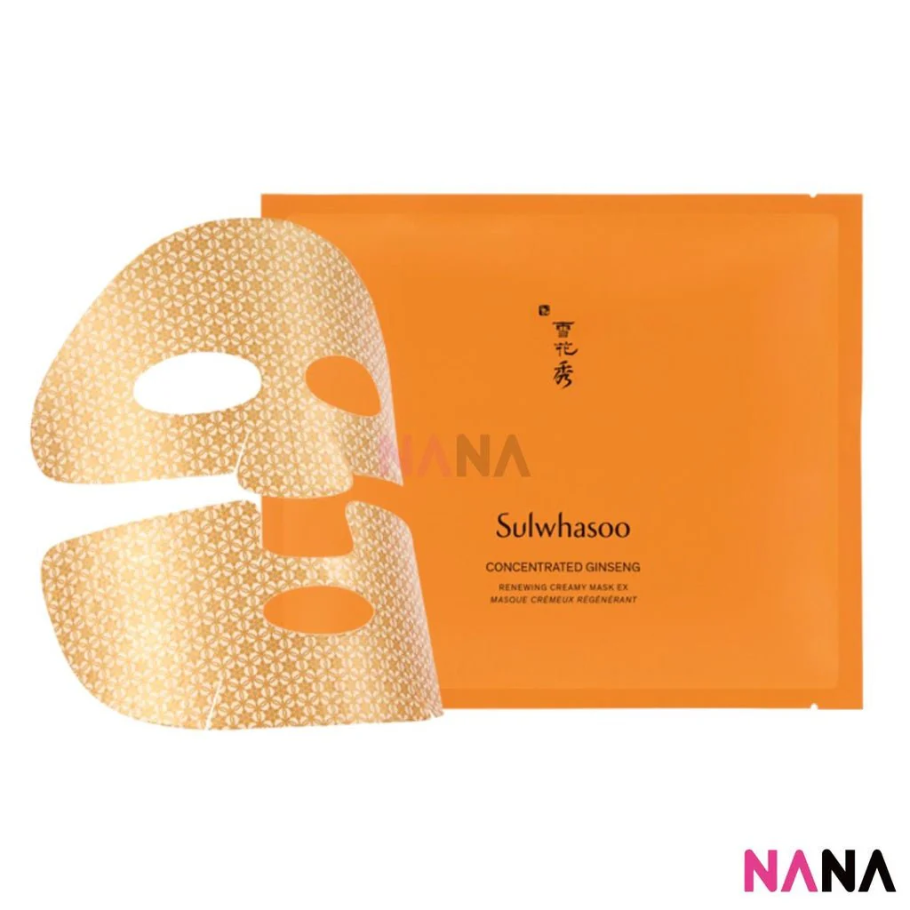 Sulwhasoo Concentrated Ginseng Renewing Creamy Mask EX 10pcs - Image 4