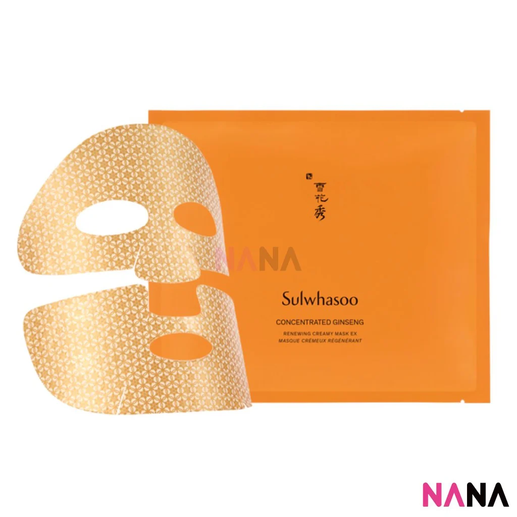 Sulwhasoo Concentrated Ginseng Renewing Creamy Mask EX 5pcs - Image 4
