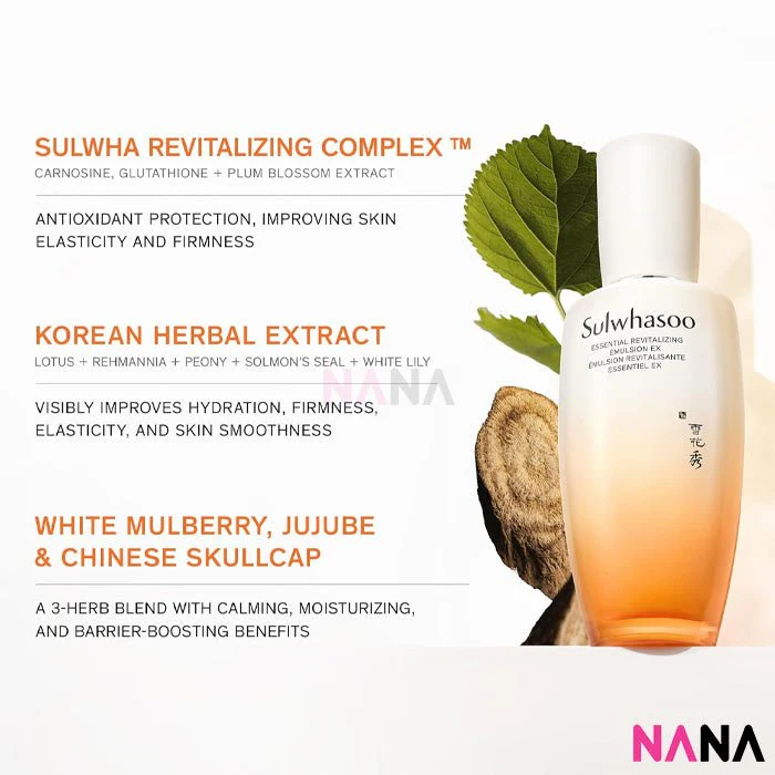 Sulwhasoo Essential Revitalizing Emulsion EX 125ml - Image 3