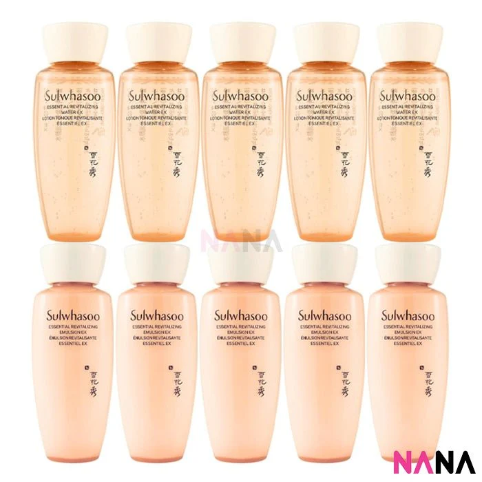 Sulwhasoo Essential Revitalizing Water & Emulsion Sample Pack (15ml + 15ml) x (10/5) - Image 6