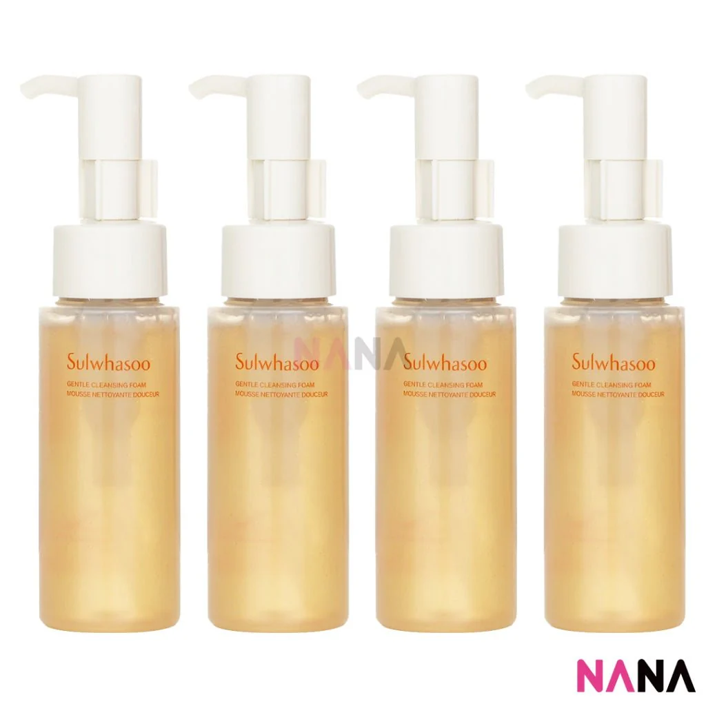 SulWhaSoo Gentle Cleansing Foam Sample Pack (50ml x 4/2/1) - Image 5