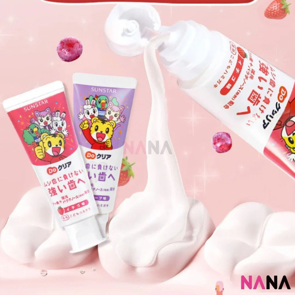 SUNSTAR Do Clear Toothpaste for Kids - Grape Flavor 70g - Image 3