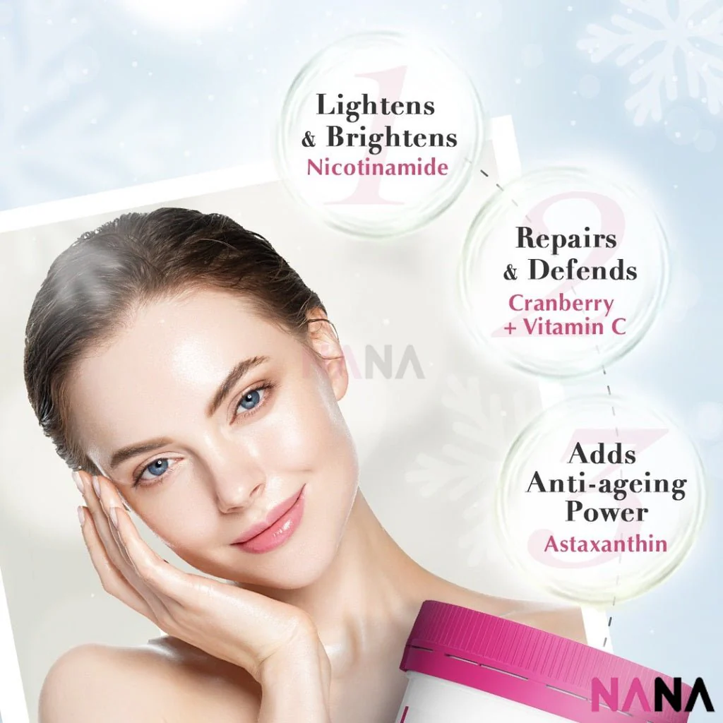 Swisse Beauty Bright Skin Booster 60 Capsules (With Nicotinamide, Pomegranate & Astaxanthin) [Support Collagen Formation] - Image 5