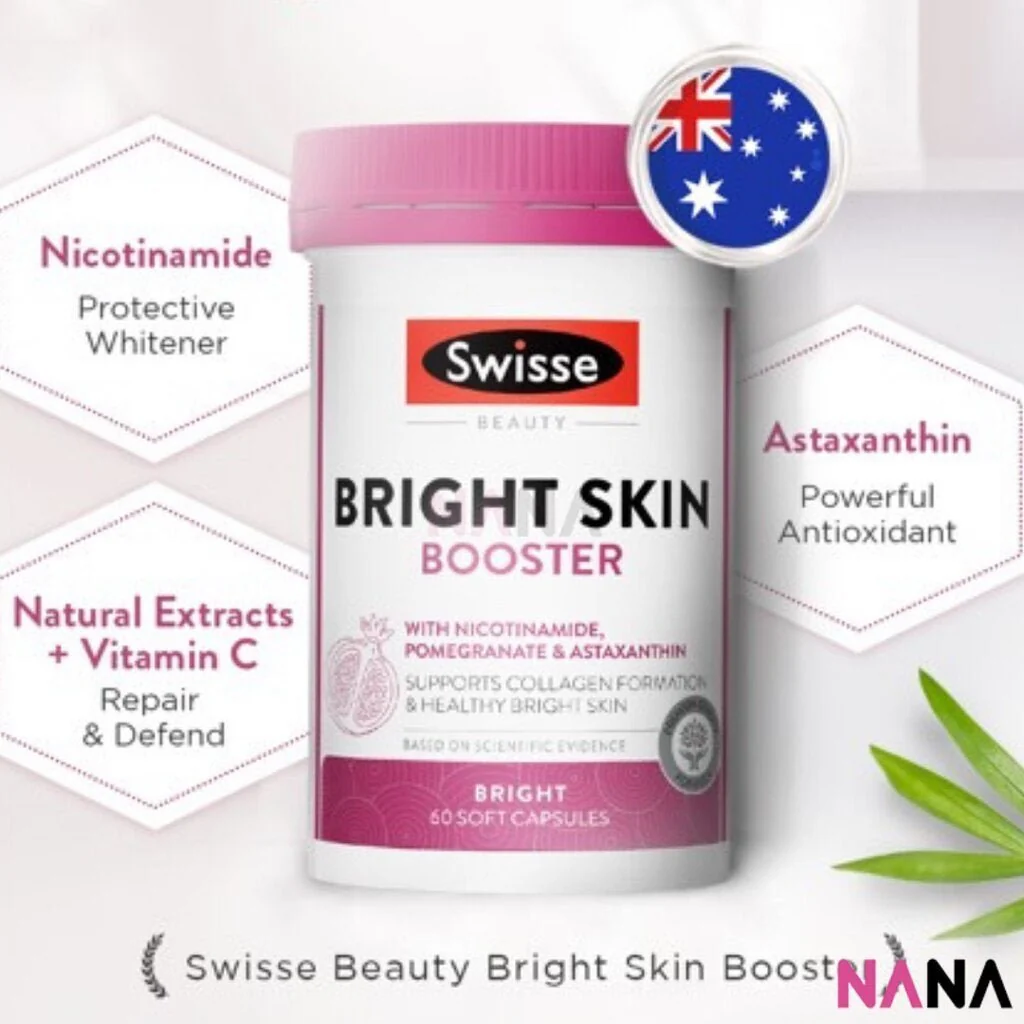 Swisse Beauty Bright Skin Booster 60 Capsules x2 - Image 4