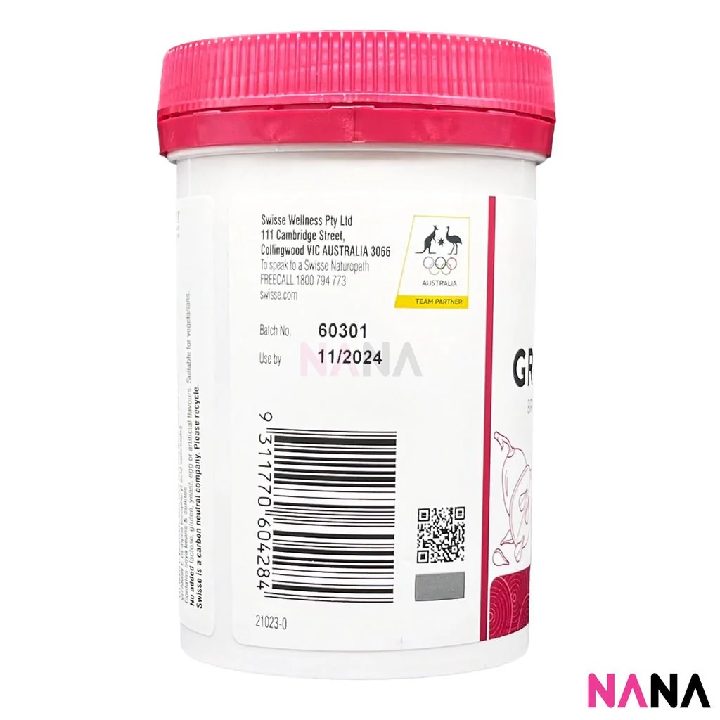 Swisse Beauty Grape Seed+ 180 Tablets - Image 3