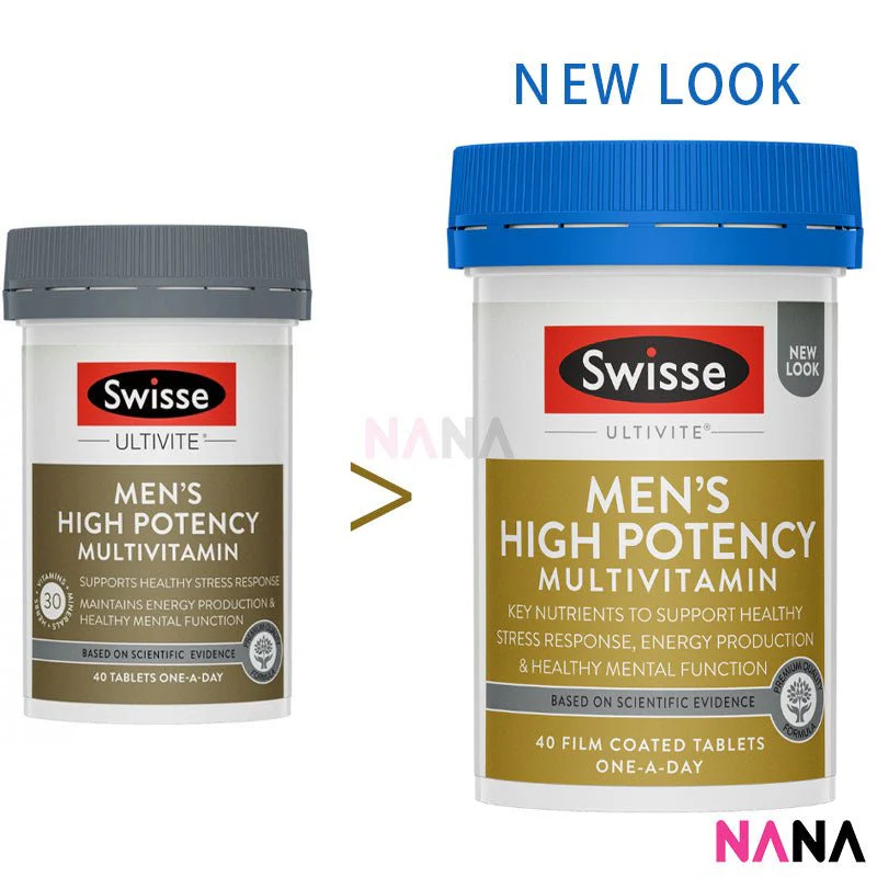 Swisse Men's High Potency Multivitamin 40 Tablets - Image 2