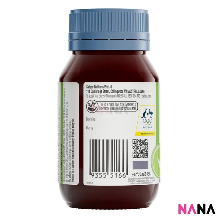 Swisse Ultibiotic Daily Digestive Probiotic 30 Capsules - Image 5